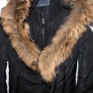 Black Down & Fur Classic Adali Parka